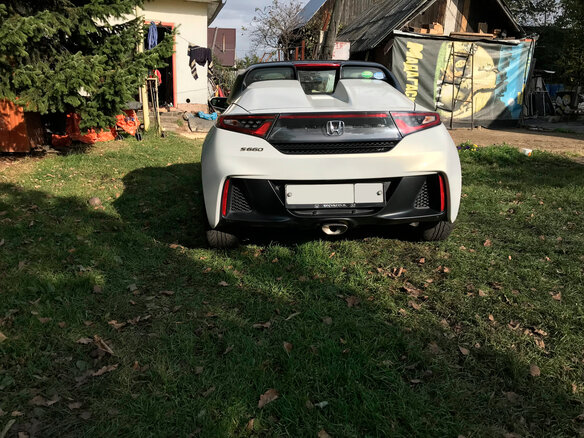 2015 Honda S660, белый - вид 4
