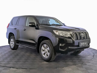 2018 Toyota Land Cruiser Prado 150 Series Рестайлинг 2, чёрный, 4335000 рублей, вид 3