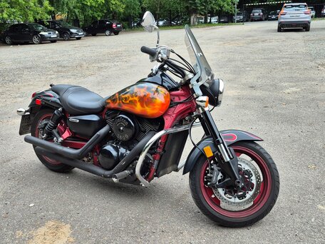2007 Kawasaki VN1600 Vulcan, чёрный, 560000 рублей, вид 4
