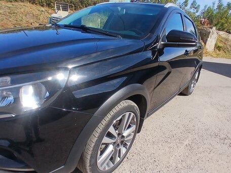 2021 Lada (ВАЗ) Vesta SW Cross I, чёрный, 1100000 рублей, вид 3