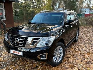 2014 Nissan Patrol VI (Y62) Рестайлинг, чёрный, 3200000 рублей, вид 1