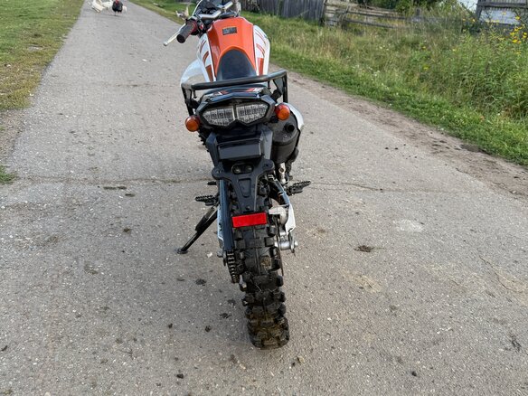2019 Yamaha XT250 Serow, оранжевый, 400000 рублей - вид 6