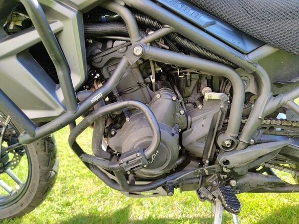 2017 Triumph Tiger 800, белый, 910000 рублей - вид 6