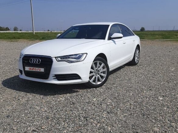 2011 Audi A6 IV (C7), белый