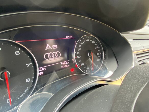2012 Audi A6 IV (C7), чёрный - вид 7