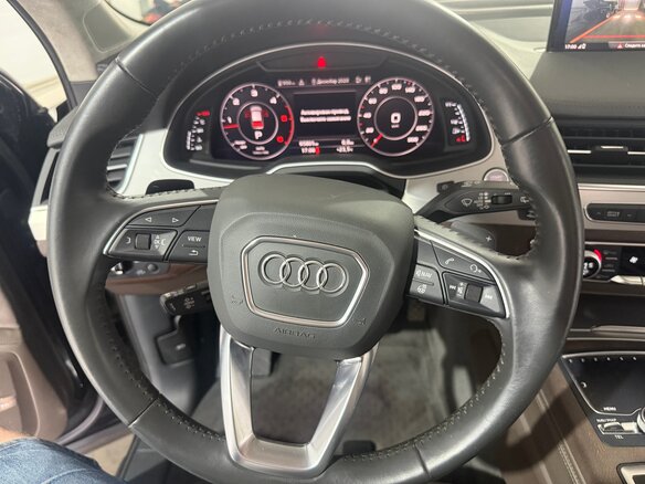 2019 Audi Q7 II (4M), чёрный, 7100000 рублей - вид 6