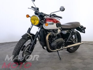 2021 Triumph Bonneville T100, красный, 885000 рублей, вид 5