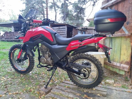 2022 Shineray Fireguard 250 Trail, красный, 147000 рублей, вид 2