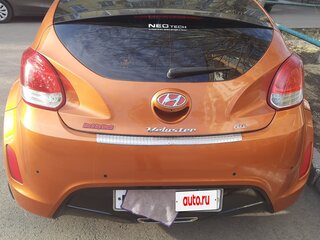 2011 Hyundai Veloster I, оранжевый, 1200000 рублей, вид 3