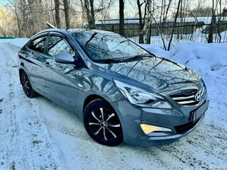 2016 Hyundai Solaris I Рестайлинг, серый, 850000 рублей, вид 1