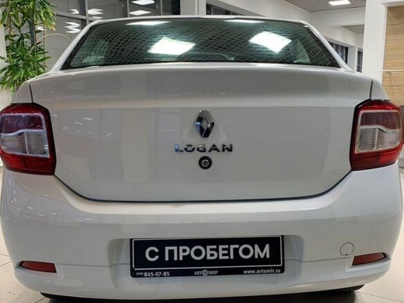 2021 Renault Logan II Рестайлинг, белый, 950000 рублей - вид 7