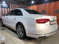 2015 Audi A8 Long III (D4) Рестайлинг, белый - вид 6