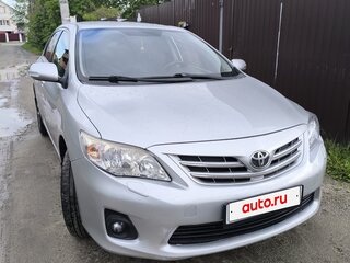 2010 Toyota Corolla X (E140, E150) Рестайлинг, серебристый, 850000 рублей, вид 1