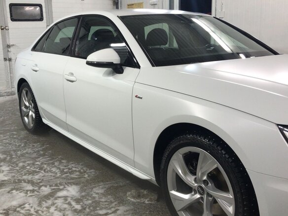 2020 Audi A4 40 TFSI V (B9) Рестайлинг, белый, 2830000 рублей - вид 14