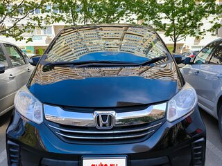 2015 Honda Freed I Рестайлинг 2, чёрный, 1300000 рублей, вид 3