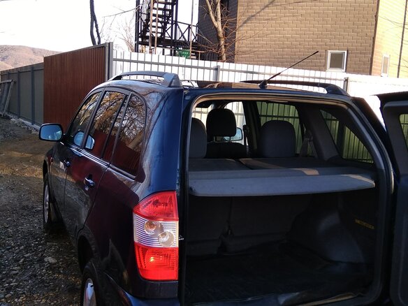 2008 Chery Tiggo (T11) I, синий - вид 2