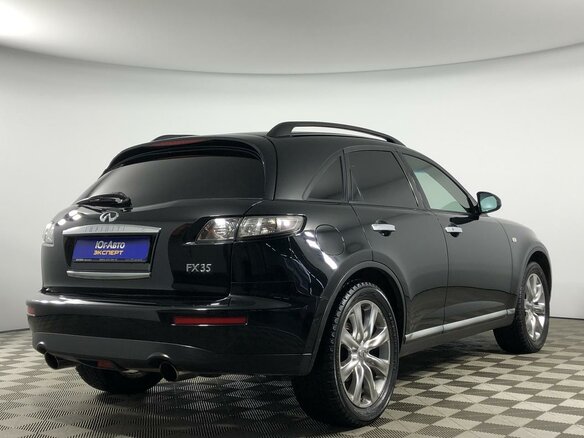 2007 Infiniti FX FX35 I (S50) Рестайлинг, чёрный - вид 1