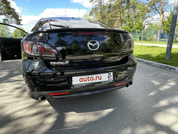 2011 Mazda 6 II (GH) Рестайлинг, чёрный, 999999 рублей - вид 3
