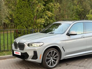 2021 BMW X3 30i xDrive III (G01) Рестайлинг, серебристый, 3850000 рублей, вид 5