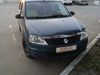 2010 Renault Logan I Рестайлинг, синий, 600000 рублей, вид 1