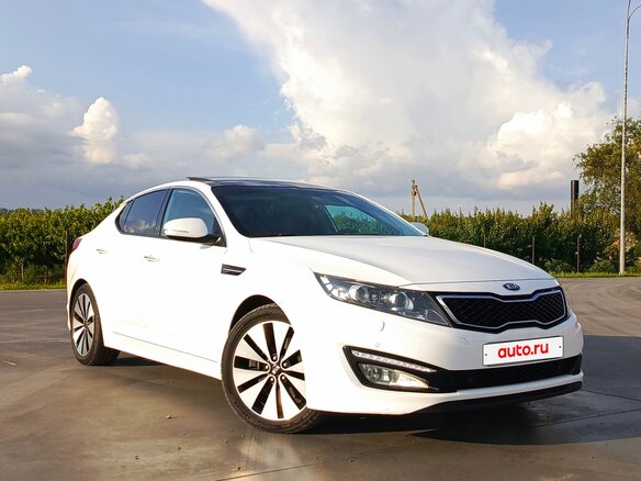 2013 Kia Optima III, белый, 1600000 рублей - вид 10