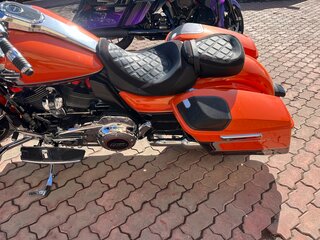 2022 Harley-Davidson CVO Road Glide, оранжевый, 3100000 рублей, вид 3