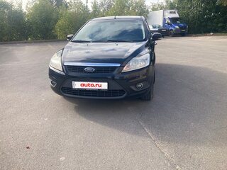 2010 Ford Focus II Рестайлинг, чёрный, 505000 рублей, вид 2