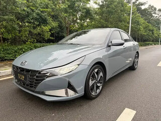2022 Hyundai Elantra VII (CN7), серебристый, 1570000 рублей, вид 1