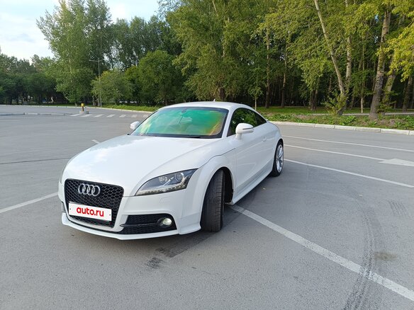 2012 Audi TT II (8J) Рестайлинг, белый, 1600000 рублей - вид 1