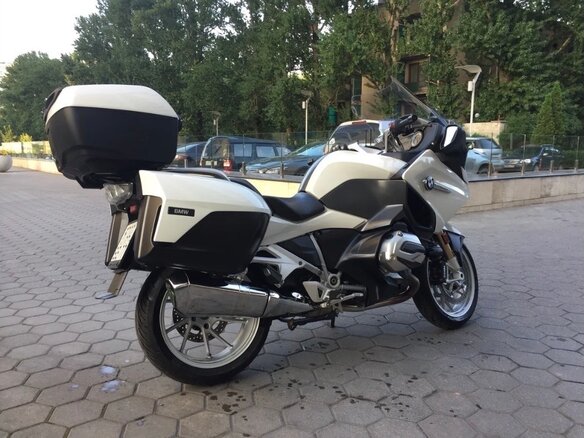 2017 BMW R 1200 RT, белый - вид 4