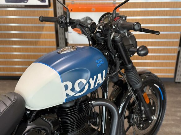 2026 Royal Enfield Hunter, синий, 439000 рублей - вид 14