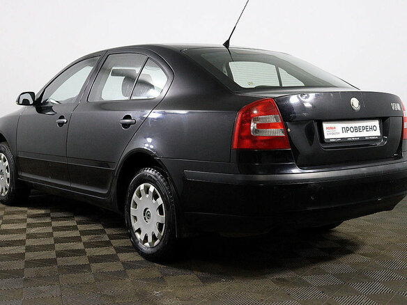 2008 Skoda Octavia II (A5), чёрный - вид 6