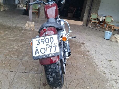 2008 Harley-Davidson Sportster 883, красный, 650000 рублей, вид 4