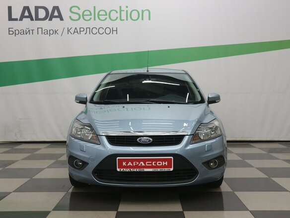 2008 Ford Focus II, голубой - вид 2