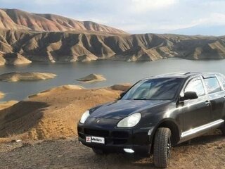 2004 Porsche Cayenne I (955), чёрный, 1000000 рублей, вид 1
