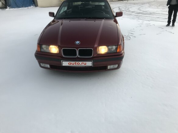 1995 BMW 3 серии 328i III (E36), красный - вид 2