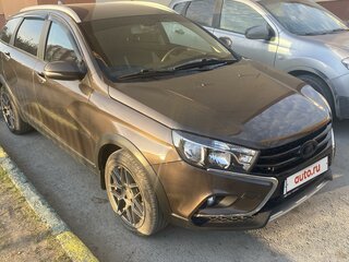 2019 Lada (ВАЗ) Vesta SW Cross I, коричневый, 1250000 рублей, вид 4