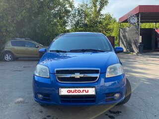 2008 Chevrolet Aveo I Рестайлинг, синий, 400000 рублей, вид 2