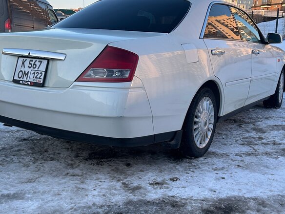 2002 Nissan Cedric X (Y34), белый, 700000 рублей - вид 3