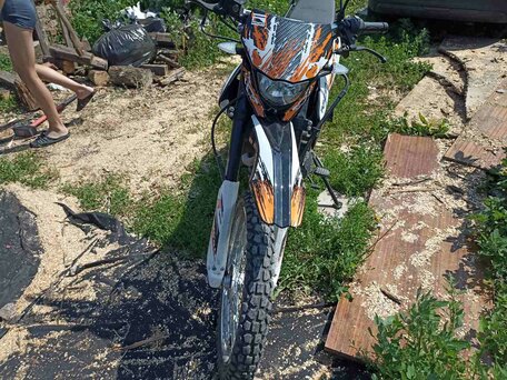 2020 Racer Enduro, оранжевый, 130000 рублей, вид 4
