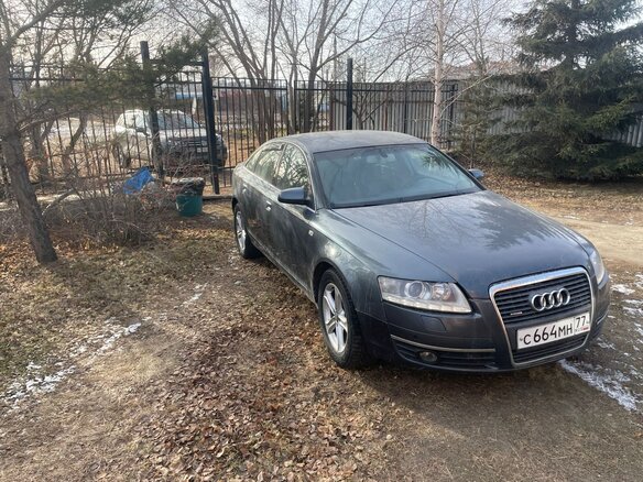 2006 Audi A6 III (C6), серый, 950000 рублей - вид 3