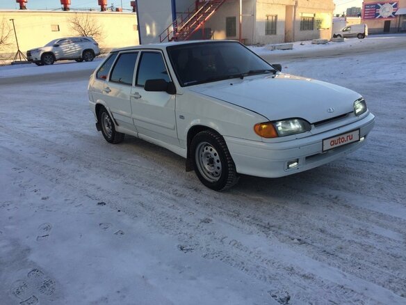 2013 Lada (ВАЗ) 2114, белый, 160000 рублей - вид 2