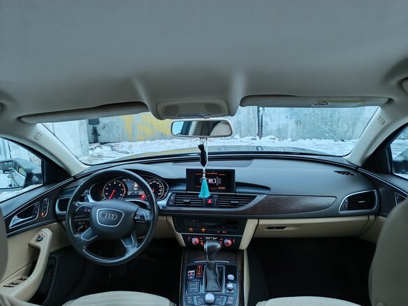2013 Audi A6 IV (C7), коричневый - вид 8
