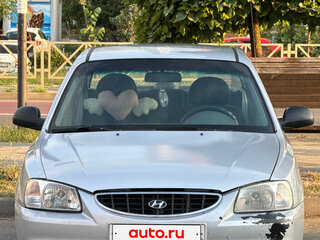 2007 Hyundai Accent ТагАЗ II, серый, 329000 рублей, вид 4