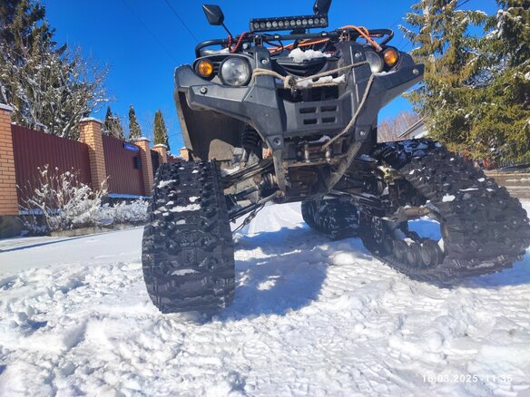 2014 Stels ATV-600YL Леопард, чёрный, 400000 рублей - вид 8