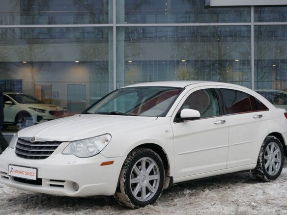 2007 Chrysler Sebring III, белый - вид 3