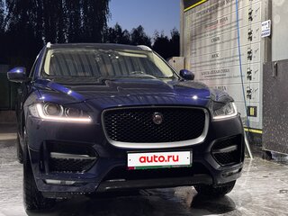 2018 Jaguar F-Pace I, синий, 2600000 рублей, вид 2
