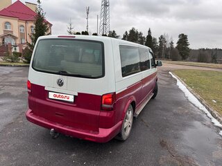 2009 Volkswagen Multivan Long T5 Рестайлинг, красный, 1700000 рублей, вид 3