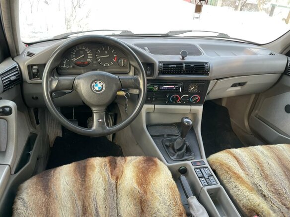 1991 BMW 5 серии 520i III (E34), серый - вид 8