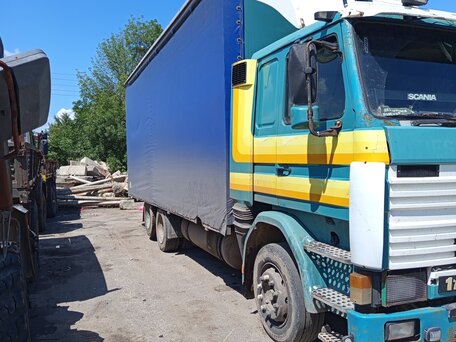 1992 Scania R-Series, зелёный, 700000 рублей, вид 2